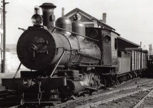 imagen de una locomotora de hierro