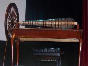 fotografía de la armónica de cristal de Benjamin Franklin