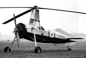 fotograf&iacute;a del primer autogiro