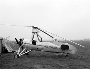 Foto de un autogiro