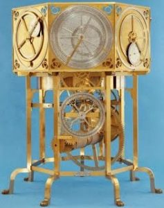 Foto de r&eacute;plica del reloj "cristalino" de Juanelo Turriano