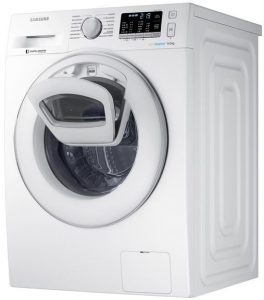 Imagen lavadora carga frontal color blanco