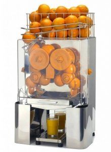 imagen de exprimidor de naranjas industrial