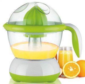 imagen de exprimidor eléctrico de color pistacho
