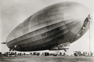 Imagen del dirigible Graf Zeppelin LZ 127
