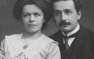 Imagen de Einstein y Mileva Maric