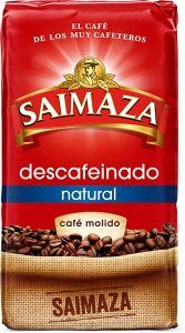 Imagen de caf&eacute; molido Saimaza descafeinado natural